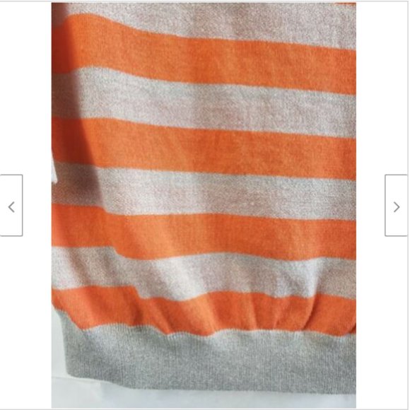 Anthropologie Bird Cage Sheer Knit Striped Sweater - Picture 3 of 6